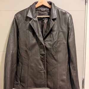 Wilsons Leather 🇮🇹 Brown Leather Jacket